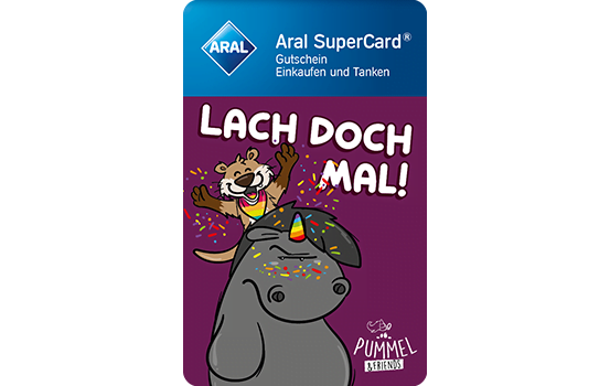 Tankgutschein as Geschenk zum neuen Auto